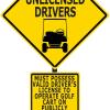 Produced for Daufuskie Island Council Cart Safety Campaign